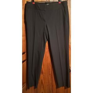 Ann Taylor loft women’s Marisa trouser navy blue ankle size 8